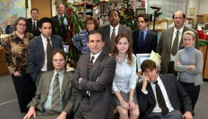 Principais elementos da comédia: Imagem da série The Office