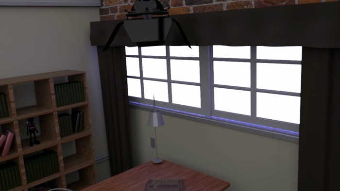 Luz entrando pela janela